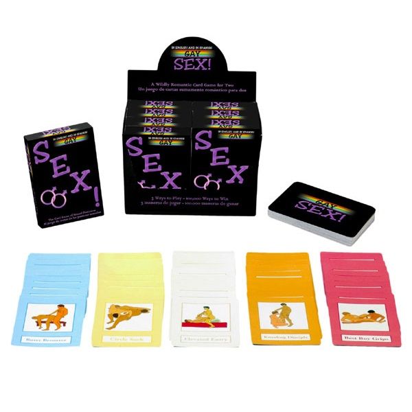 Cartas de Juego de Sexo Gay - Bilingüe ES/EN