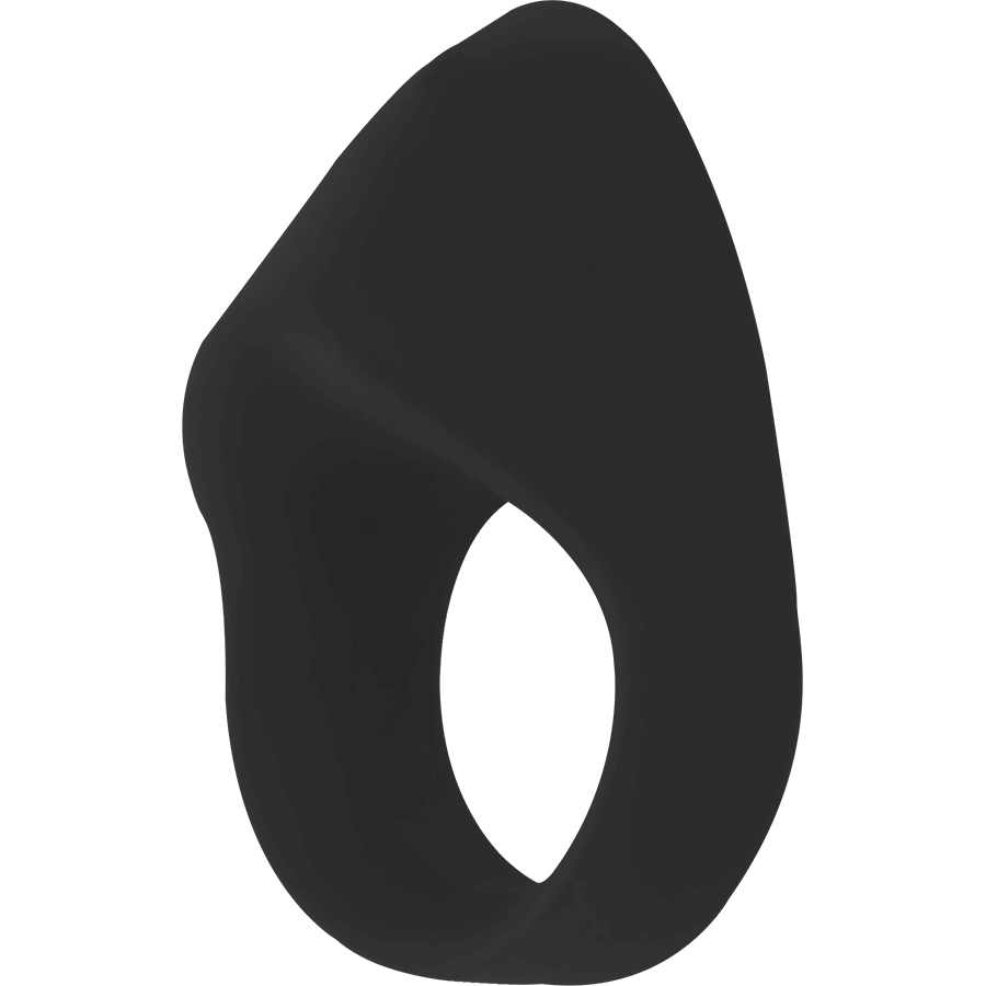 Oto Black Rechargeable Vibrator Ring