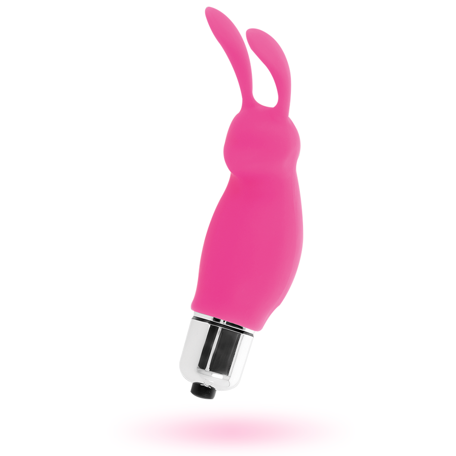 Conejo Vibratorio Rosa Roger para Placer