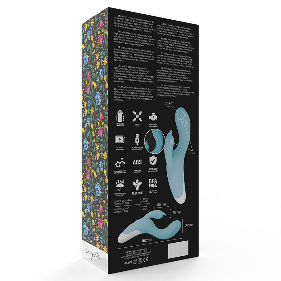 Dresde Turquoise Vibrator