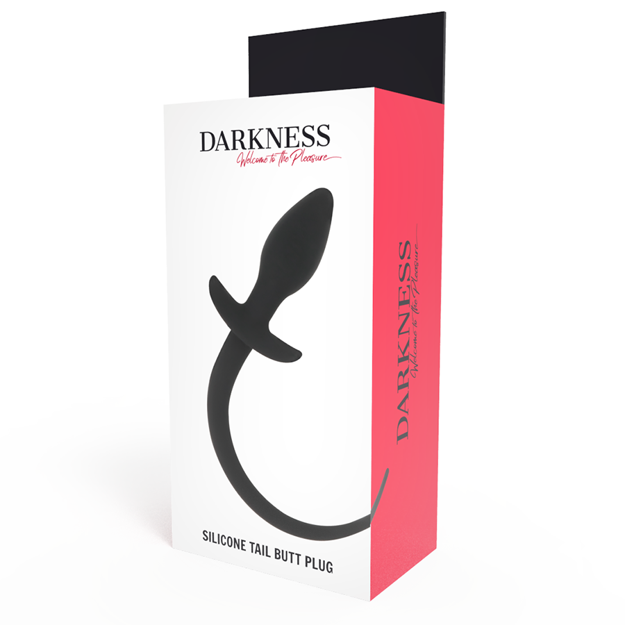 Premium 28cm Black Silicone Anal Plug