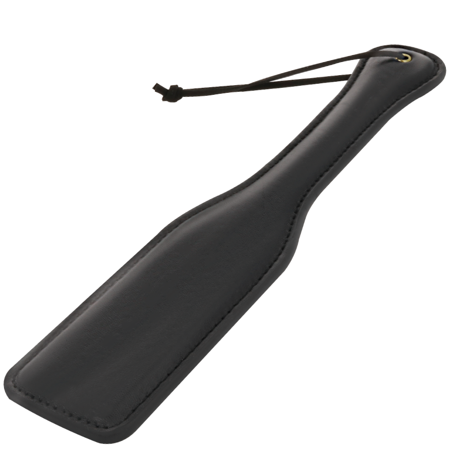 Black Leather Fetish Bondage Shovel
