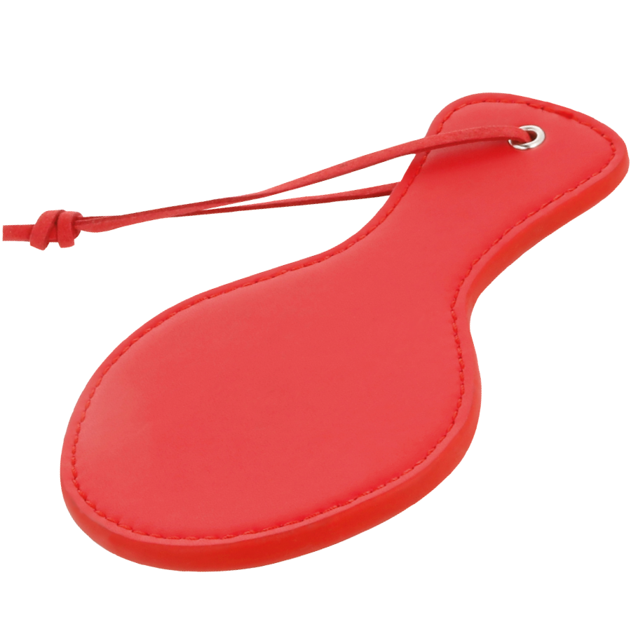 Red Rounded Sensual Bondage Paddle