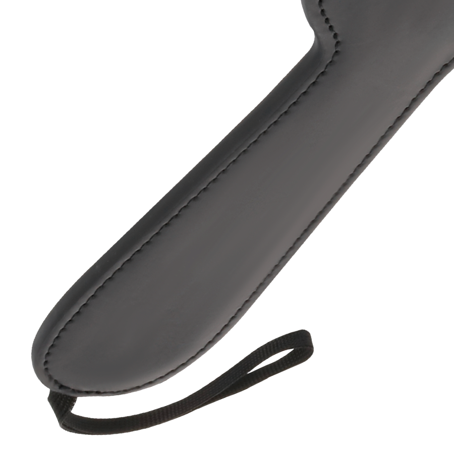 Sleek Black Fetish Spanking Hand Paddle