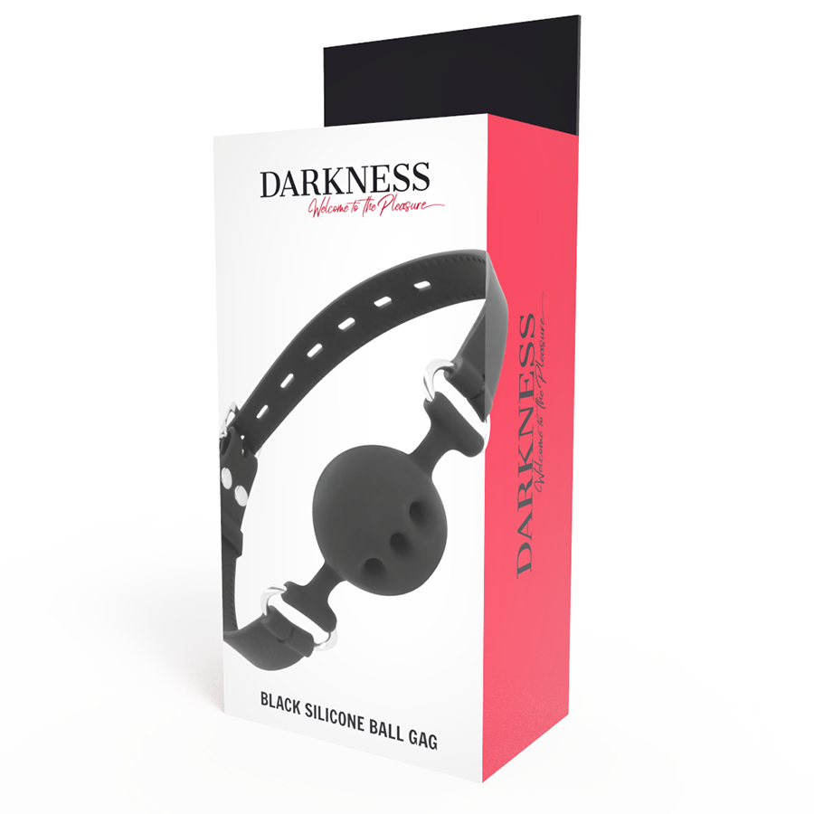 Breathable Silicone Black Gag