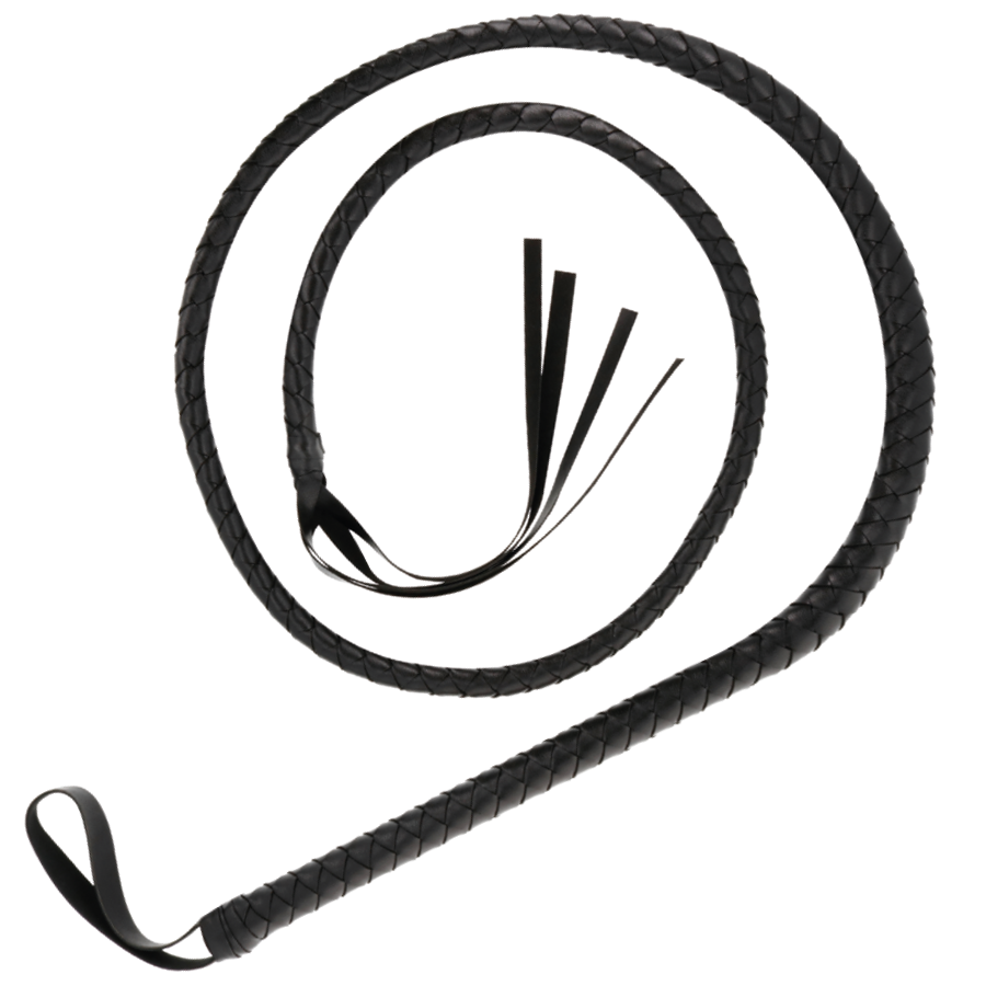 Látigo de Bondage Negro - 210cm