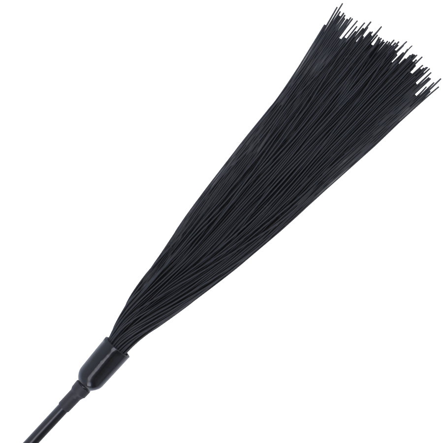 Black Bondage Crop and Whip Set