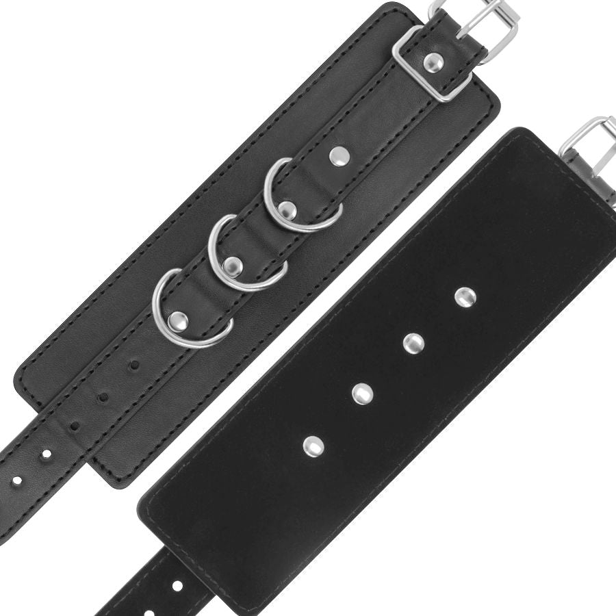Black Restraint Handcuffs for Bondage Play