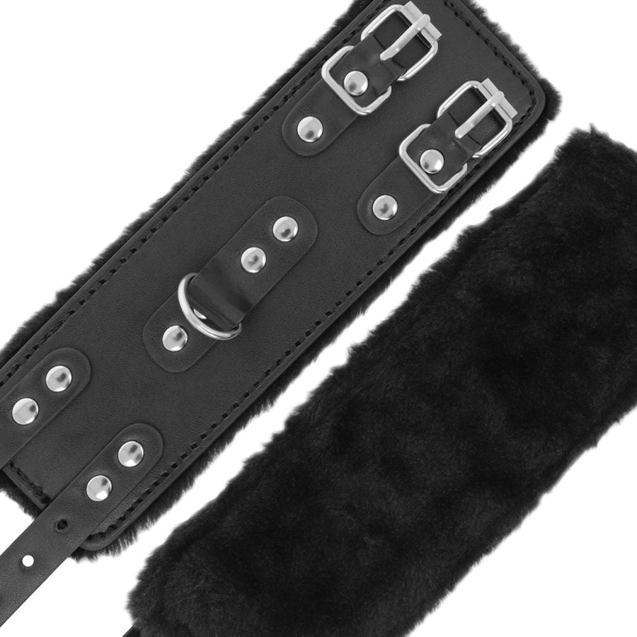 Padded Leather Adjustable Handcuffs