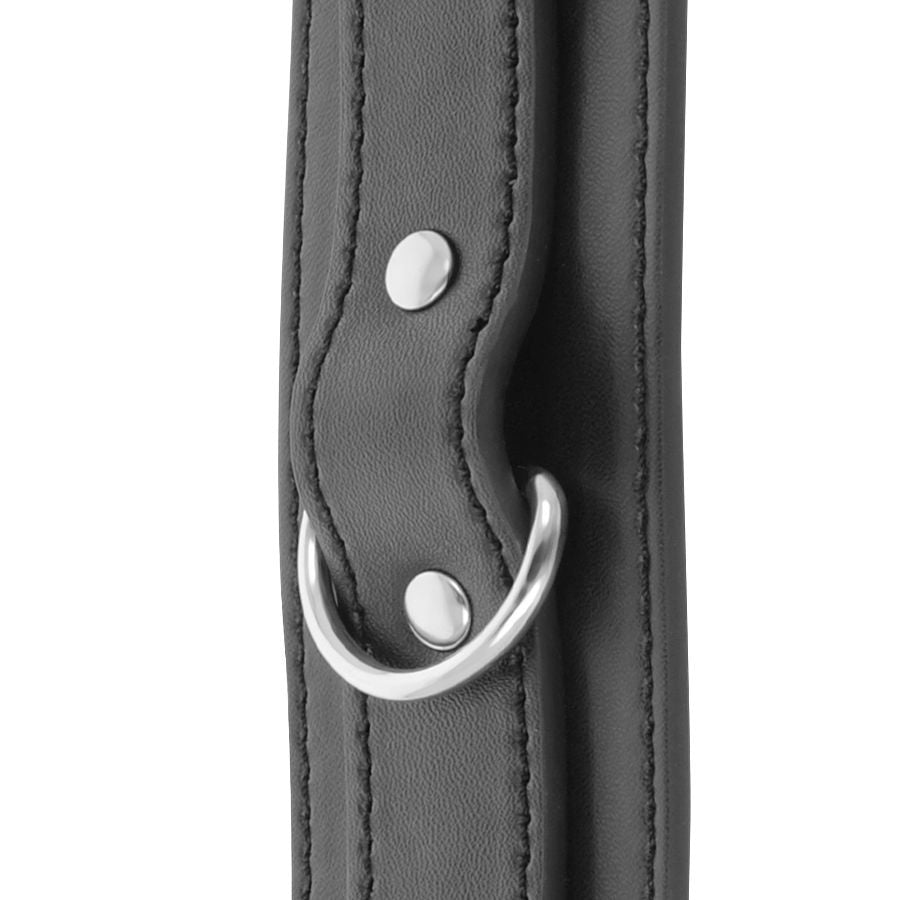 Black Adjustable Reinforced Handcuffs