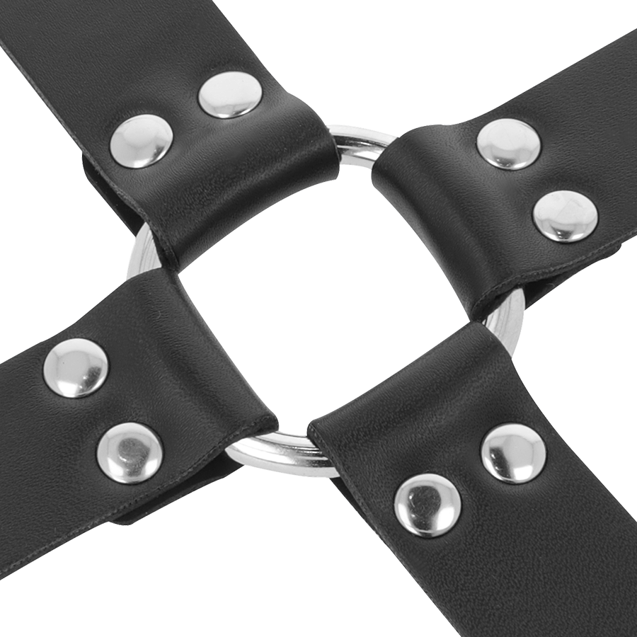 Black Leather Handcuffs for Hands & Feet