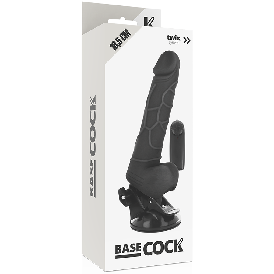 Remote-Controlled Realistic Vibrator 18.5cm