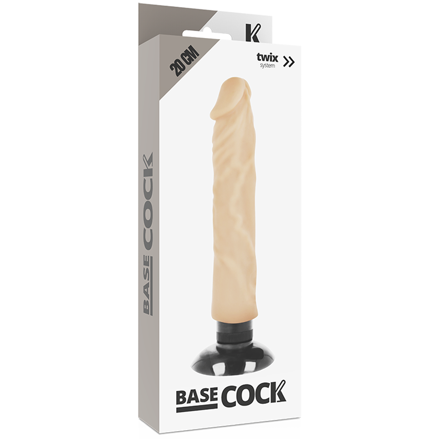 Realistic Dual-Function Flesh Vibrator 20cm