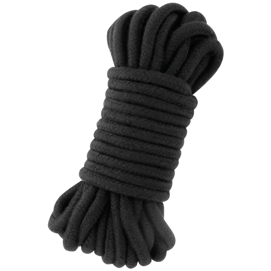 Black Japanese Bondage Rope - 10m