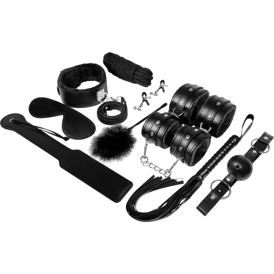 Kit de Fetiche BDSM Serie Negra