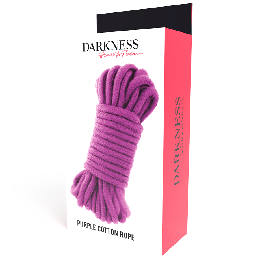 Purple Japanese Bondage Rope - 10 Meters