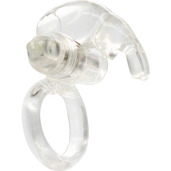Clear Silicone Vibrating Cock Ring