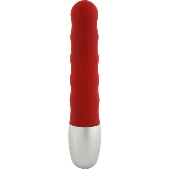 Sleek Red Discreet Vibrator
