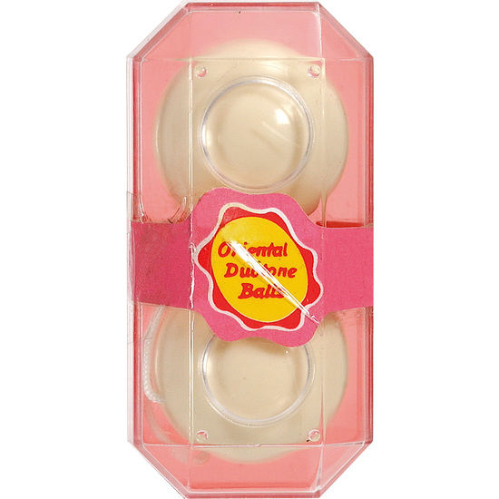 Bolas Duo de Placer Color Crema