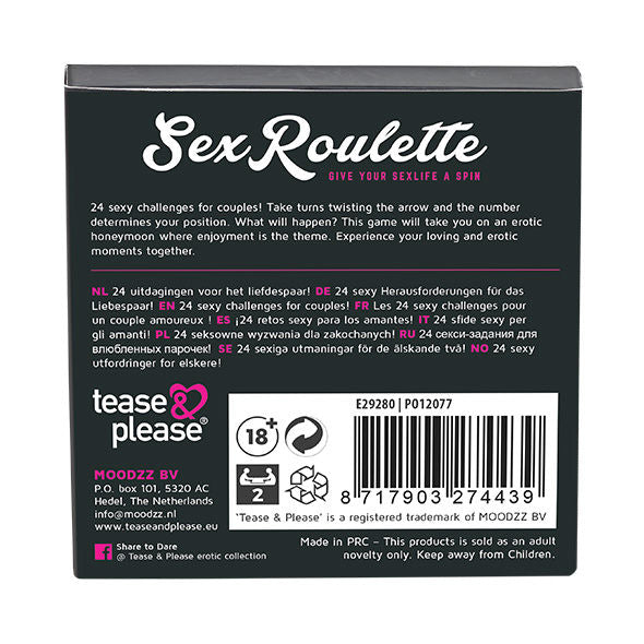 Jogo da Roleta Sexual Love & Marriage
