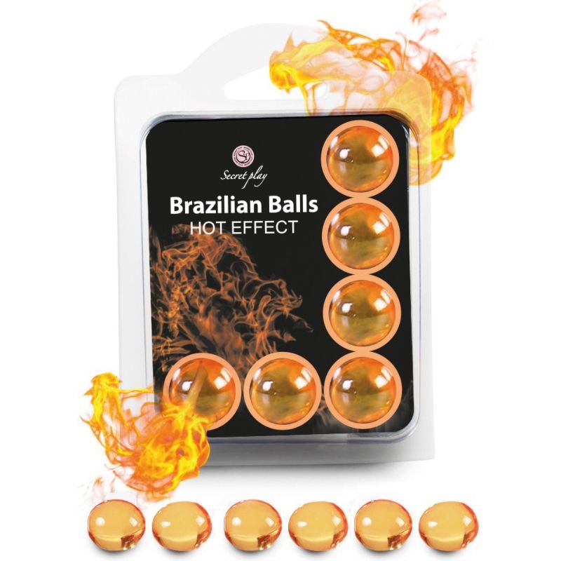 Brazilian Balls Heat Effect Set of 6
