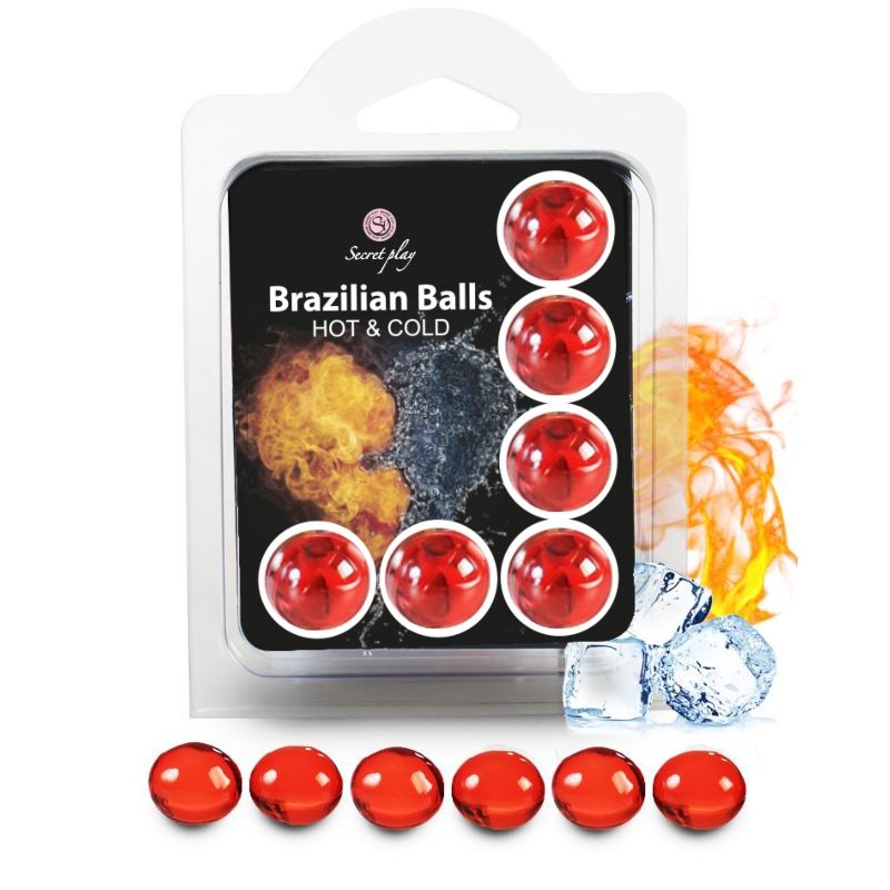 6-Pack Brazilian Hot & Cold Pleasure Balls