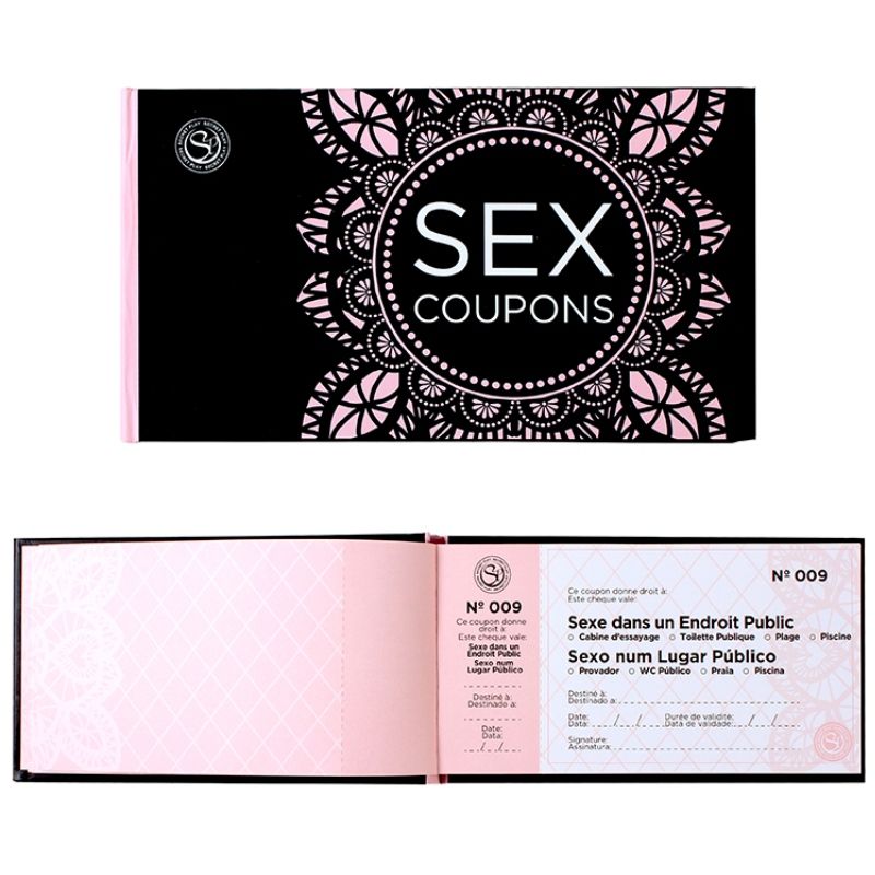 Sensual Sex Coupons (French/Portuguese)