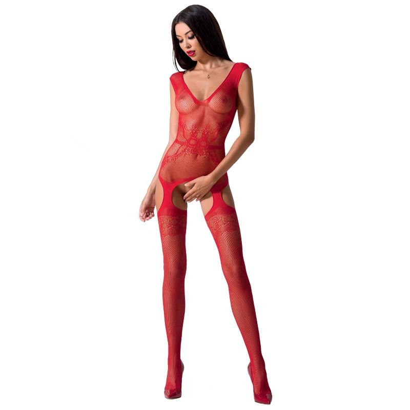 Seductive Red Bodystocking BS062