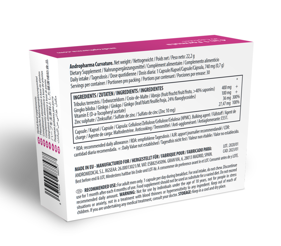 Crema de Tratamiento para la Curvatura de Peyronie