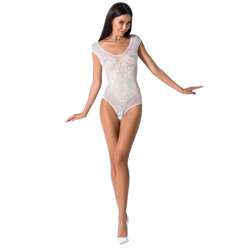 Bodystocking Blanco de Lencería (BS064)