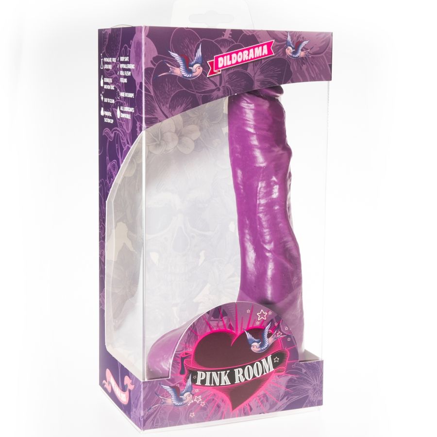 Nilo Purple Realistic Dildo 23cm