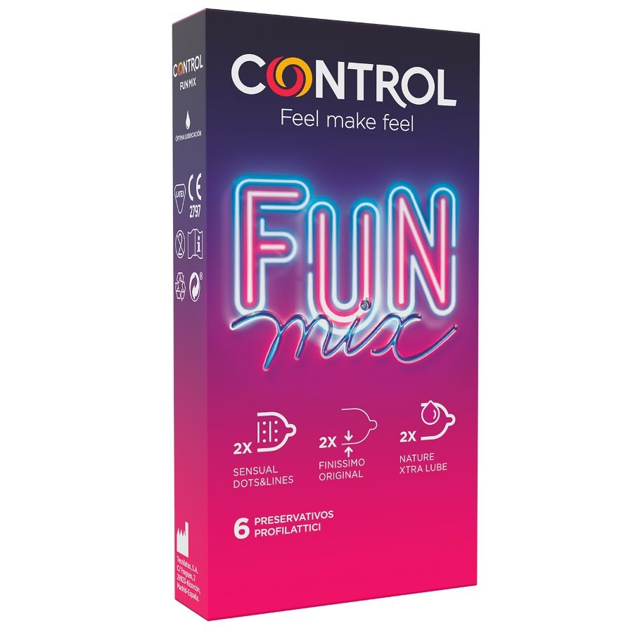 Feel Fun Mixed Lubricant Pack - 6 Units