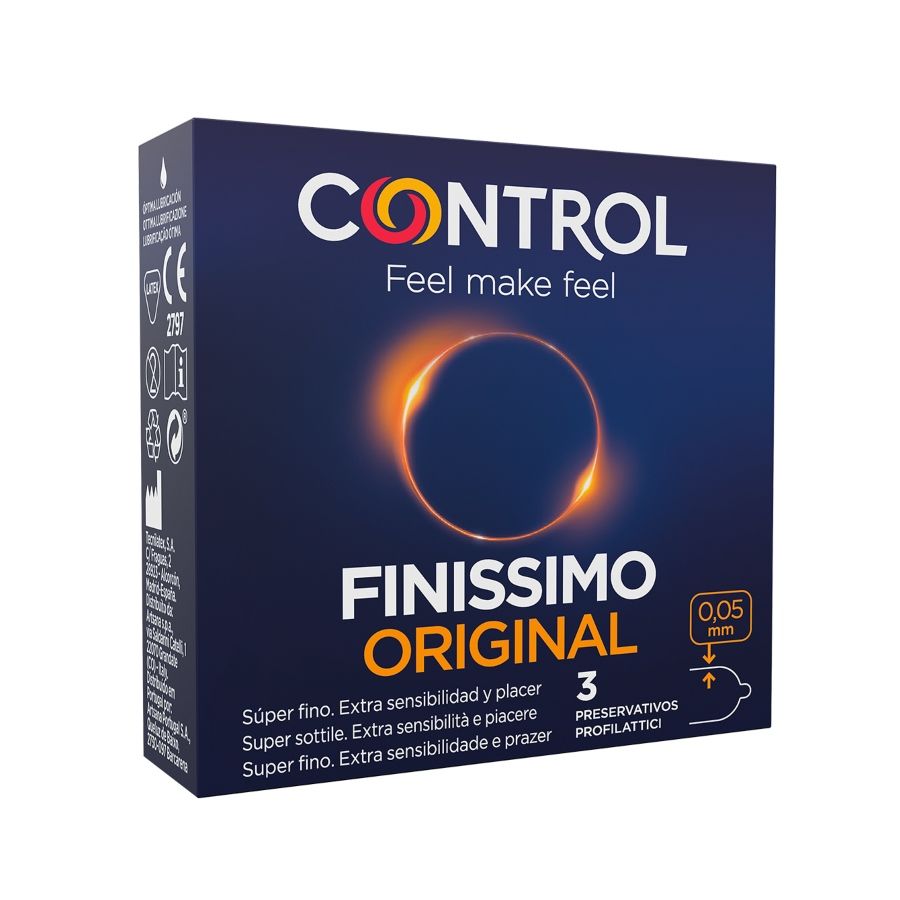 Preservativos Ultra-Finos Finissimo (Pack de 3)