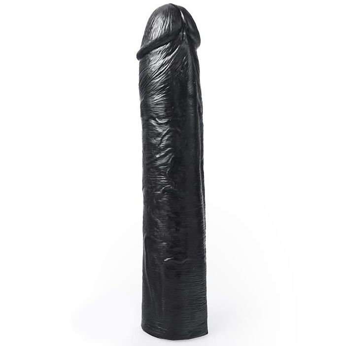 Benny 25.5cm Realistic Black Dildo