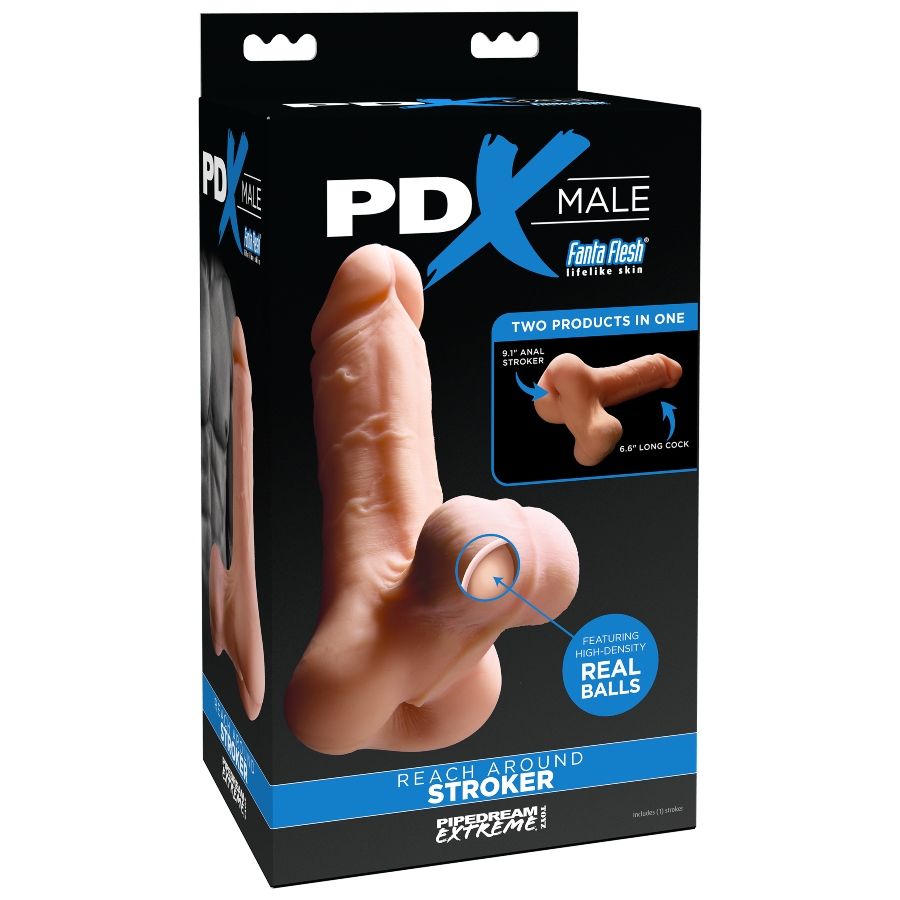 Reach Around Male Masturbator Stroker