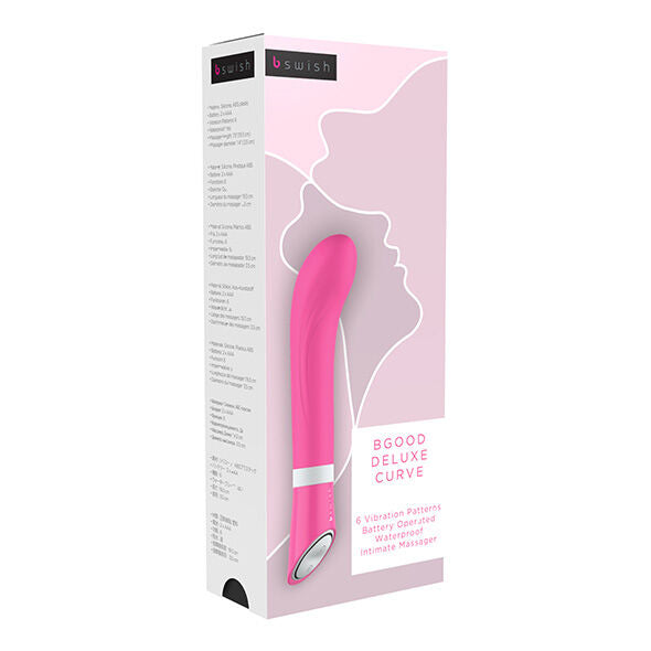 Vibrador Curvo Deluxe Rosa