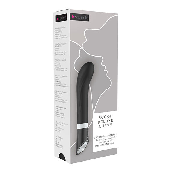 B Good Deluxe Curve Black Sex Toy