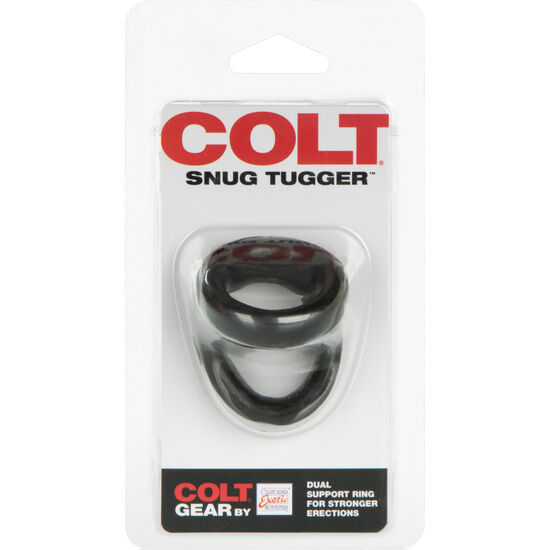 Colt Snug Tugger Black Cock Ring