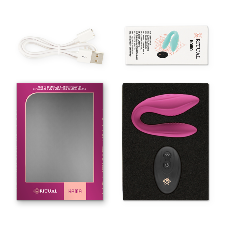 Kama Remote Control Couples Vibrator