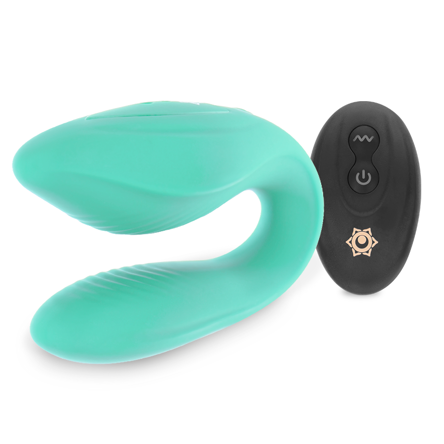 Vibrador para Parejas con Control Remoto Kama Aqua