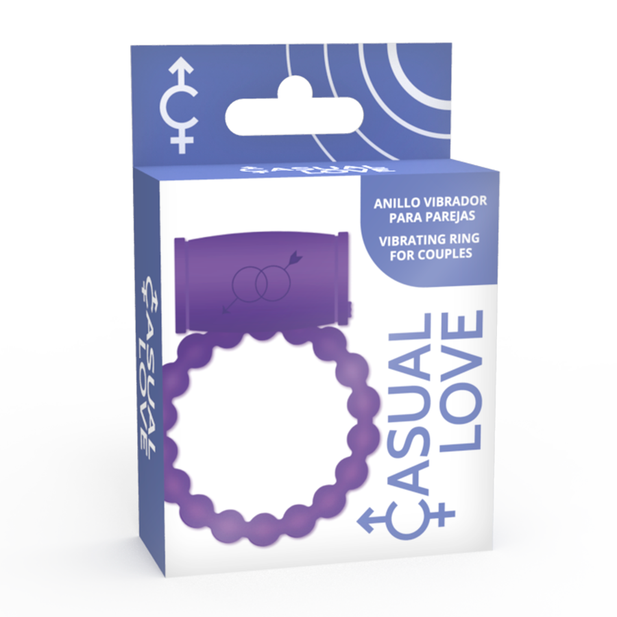 Vibrating Couple's Ring - Violet