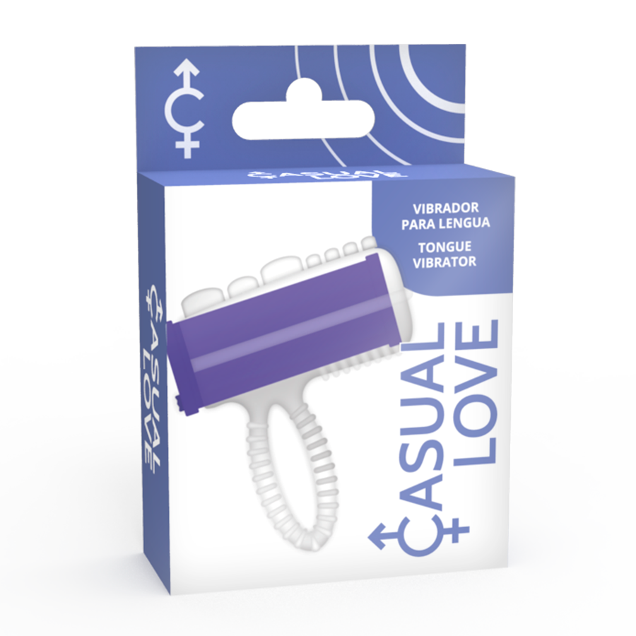 Anillo Vibrador para Lengua - Púrpura