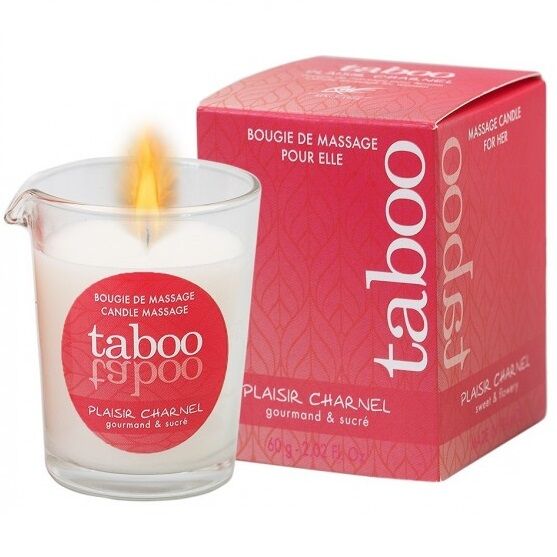 Vela de Masaje Sensual Tabú - Flor de Cacao
