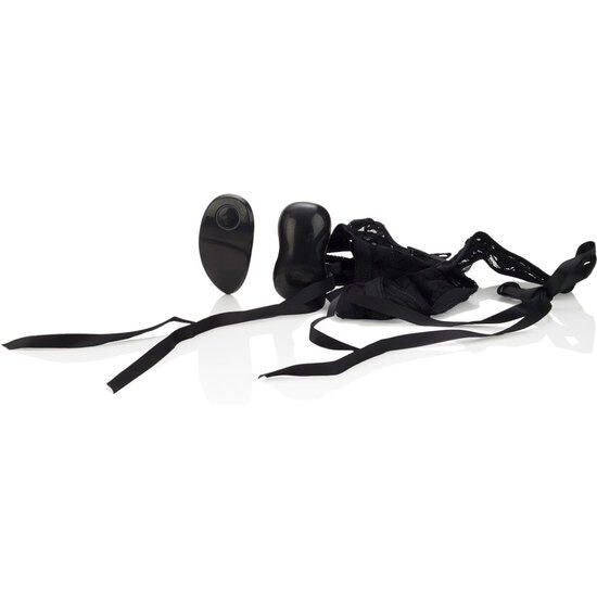10 Function Vibrating Thong With Ties