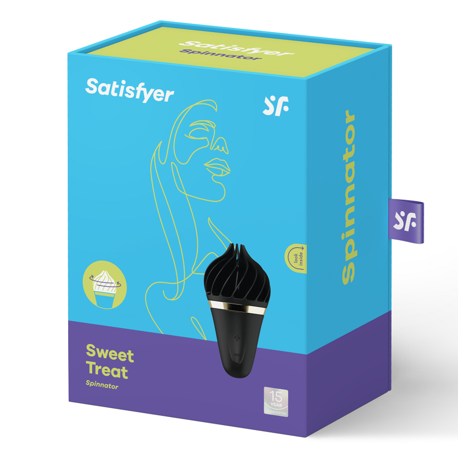 Sweet Treat Spinnator Black Sex Toy