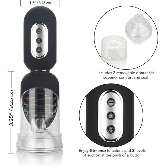 Conjunto de Bomba de Vacío para el Pene Get Hard Head