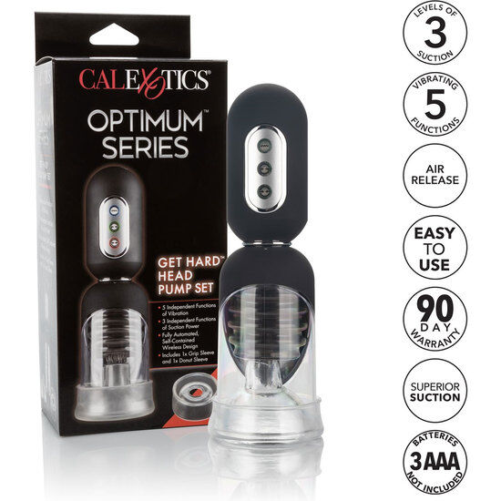 Conjunto de Bomba de Vacío para el Pene Get Hard Head
