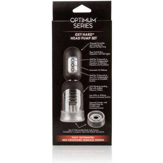 Conjunto de Bomba de Vacío para el Pene Get Hard Head