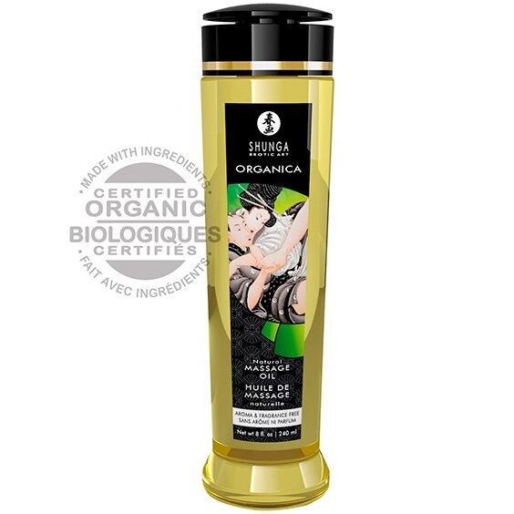 Natural Organic Massage Oil 240ml