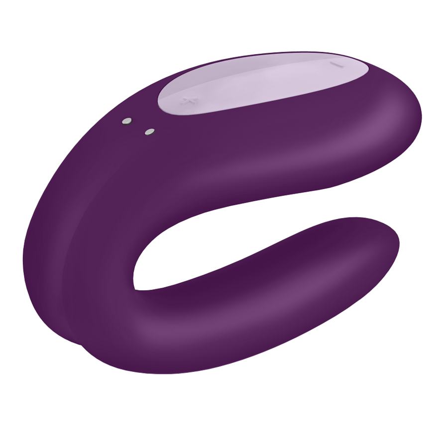 Double Joy App-Controlled Purple Vibrator